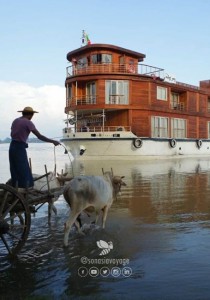 Croisière en bateau sur la rivière Irrawaddy